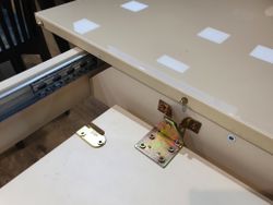 Стол KENNER 1200М  крем/стекло крем глянец