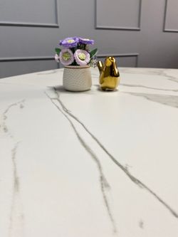 Стол KENNER AZ1400 белый/керамика белая