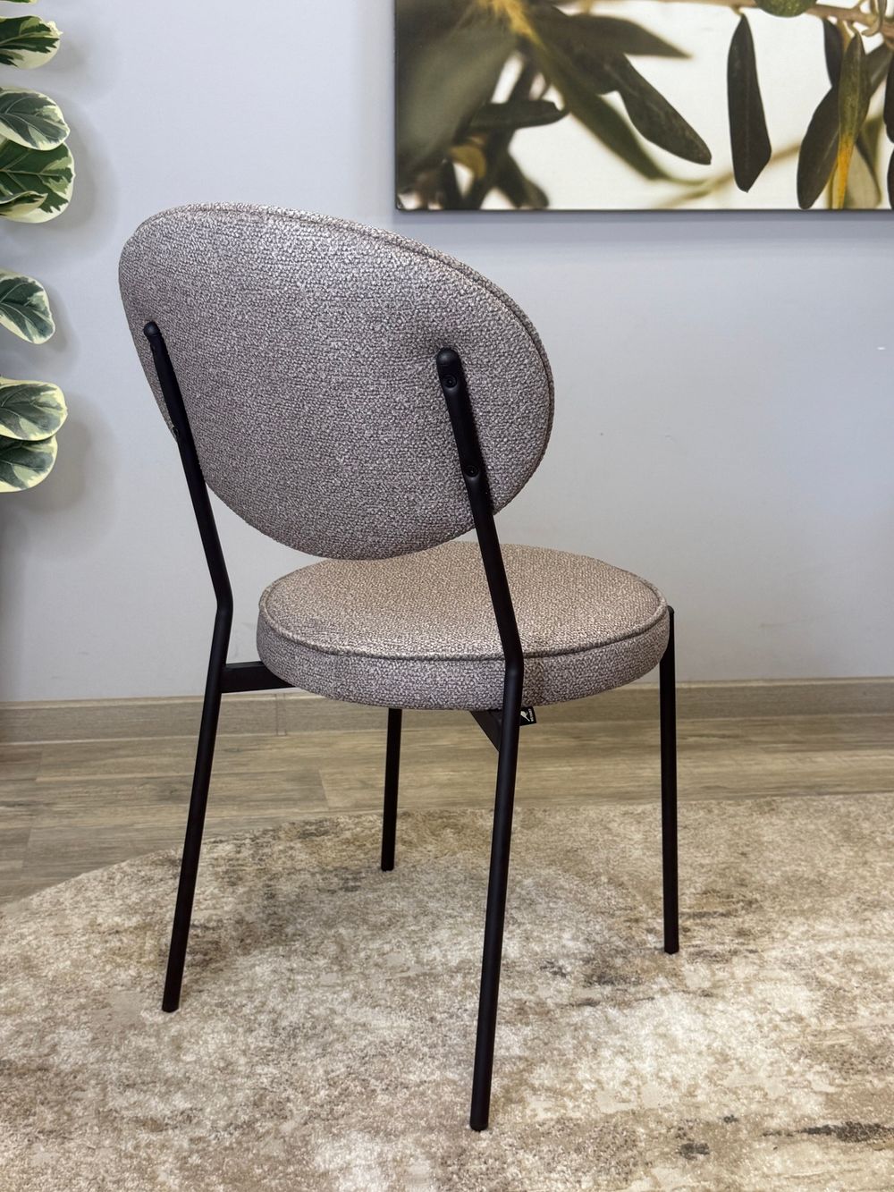 Стул KENNER 301SD черный/капучино микробукле