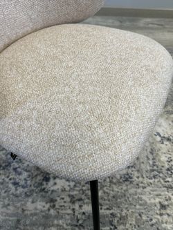 Комплект стульев 2шт KENNER 306SD черный/бежевый