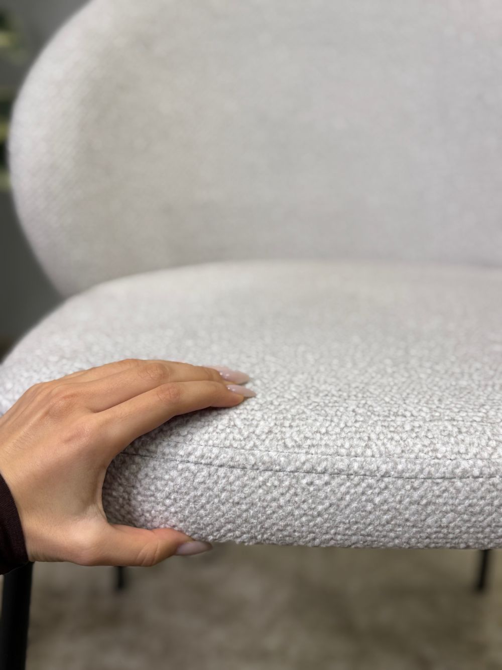 Стул KENNER 304SD черный/серебристый микробукле