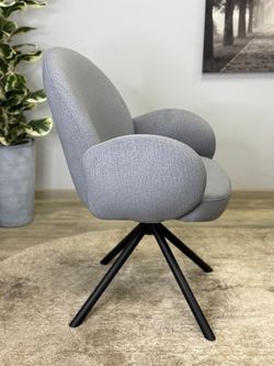 Стул KENNER 312SD черный/серый