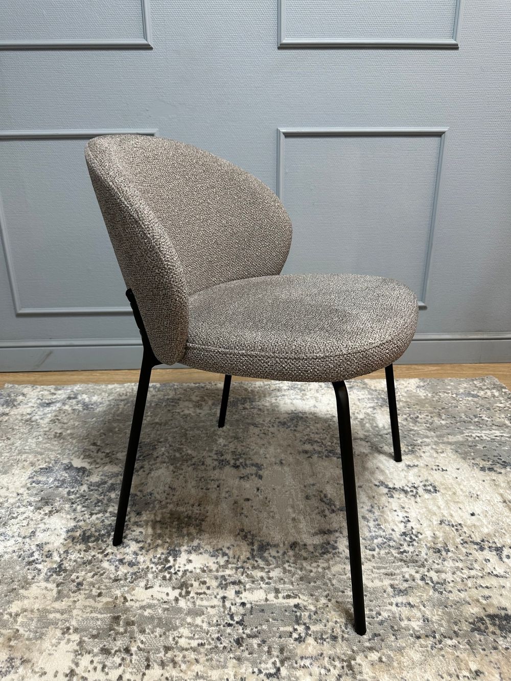 Комплект стульев 2шт KENNER 304SD черный/капучино микробукле