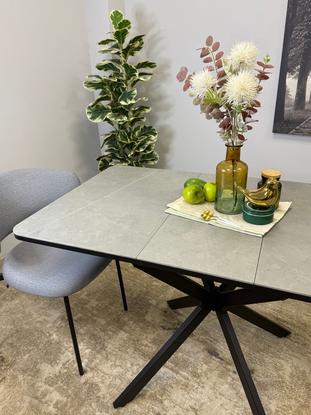 Стол Kenner BK900, черный/керамика NEW ARMANI GREY