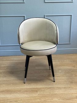 Стул Kenner 180KK белый/бежевый велюр