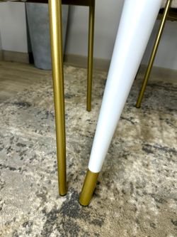 Стол KENNER 900K белый/стекло белое глянец