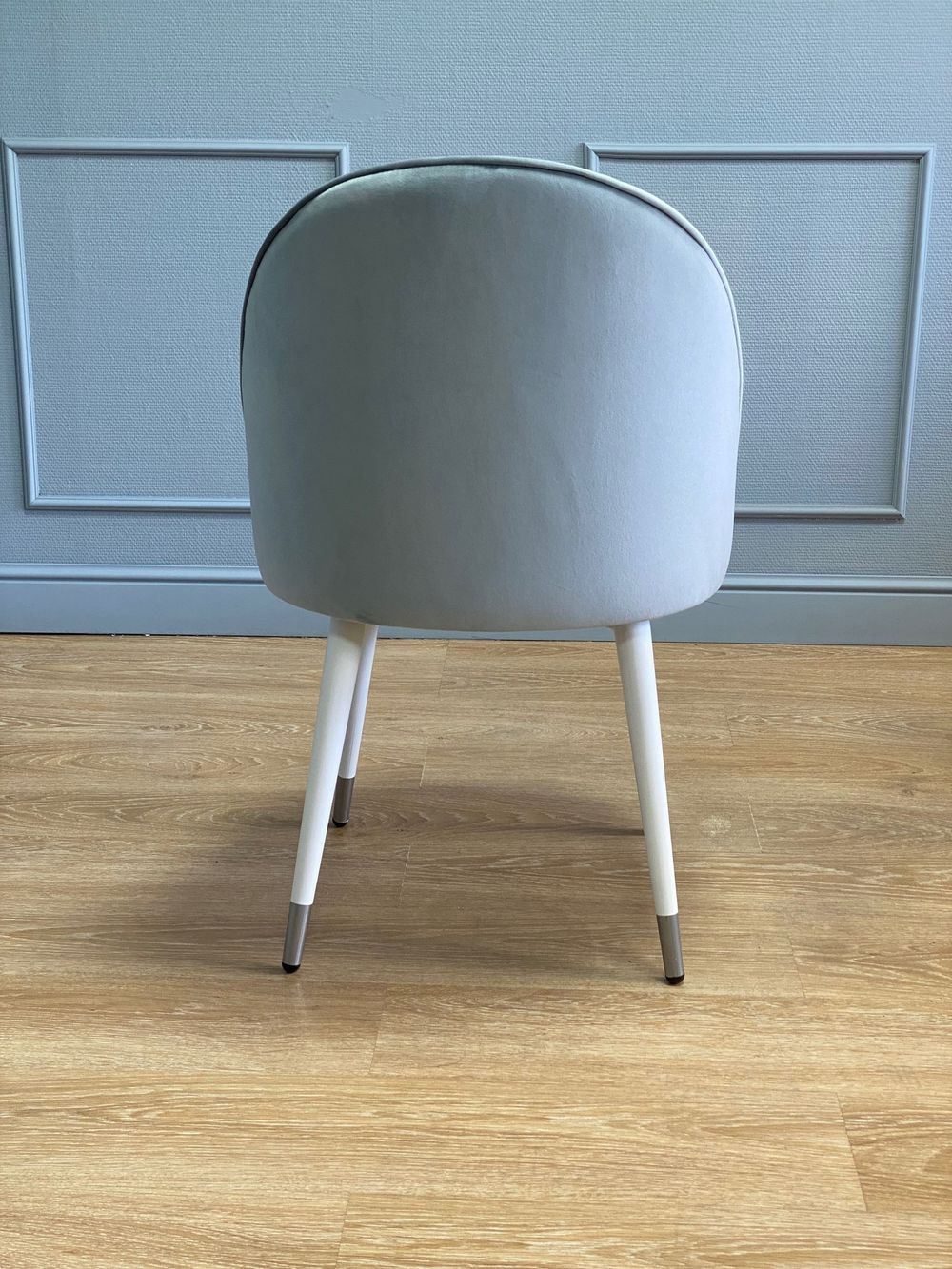 Стул Kenner 176KK белый/бежевый велюр