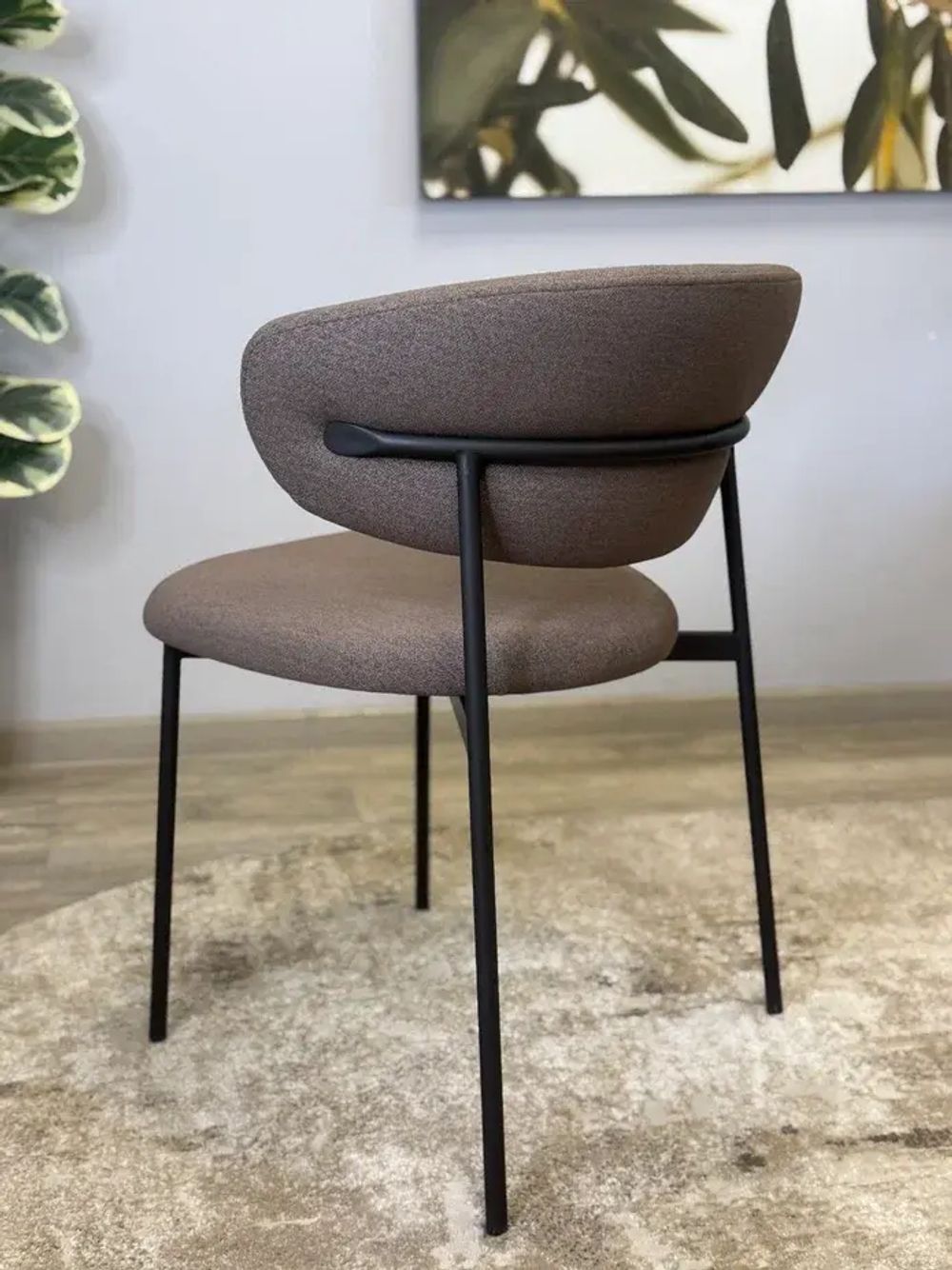 Стул KENNER 309SD черный/какао