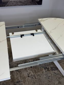 Стол KENNER DO1200 белый/керамика белая