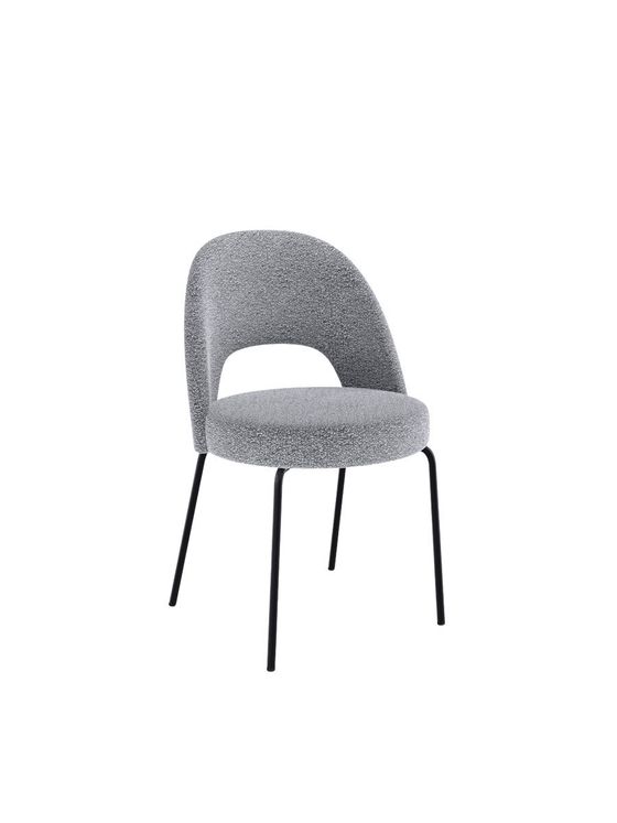 Стул KENNER 179SD черный/серый