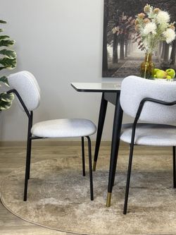 Стул KENNER 302SD черный/серебристый микробукле