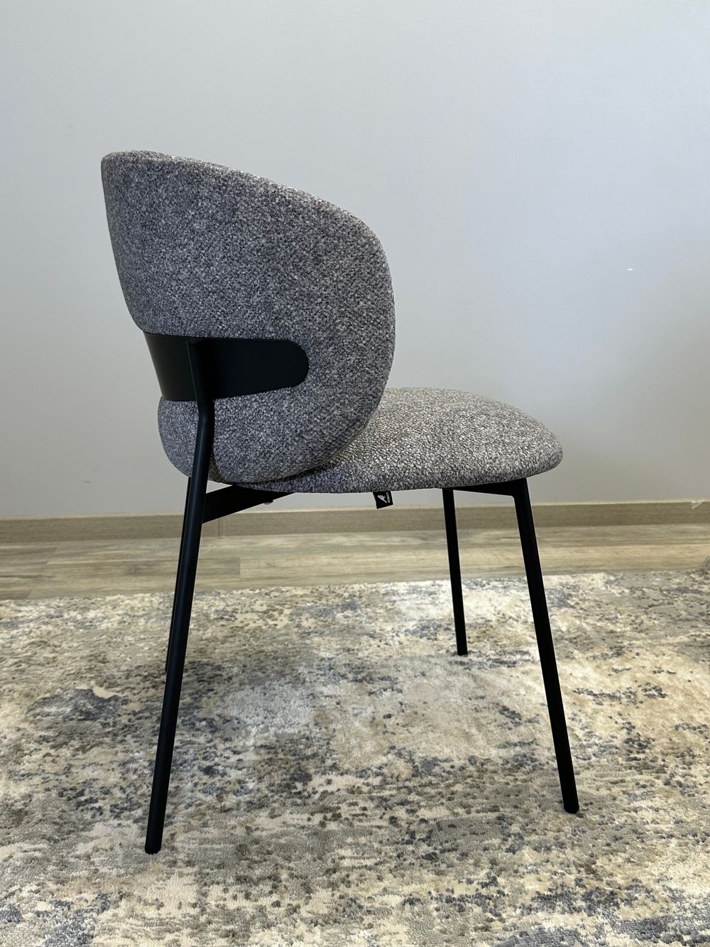 Комплект стульев 2шт KENNER 306SD черный/серый