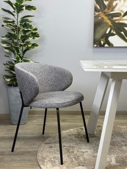 Стул KENNER 305SD черный/серый микробукле