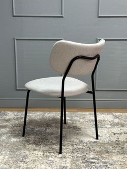 Комплект стульев 2шт KENNER 302SD черный/серебристый микробукле