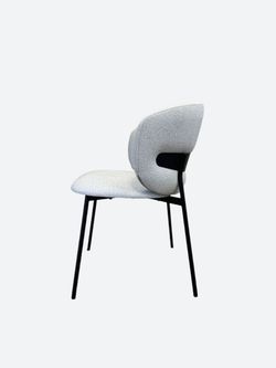 Комплект стульев 2шт KENNER 306SD черный/серебристый