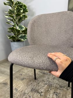 Стул KENNER 307SD черный/капучино