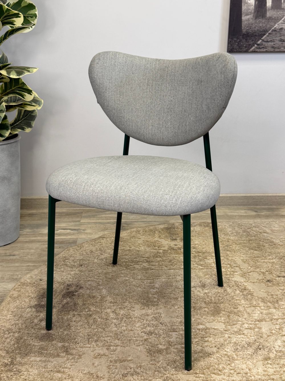 Стул KENNER 314SD черный/серый Е86