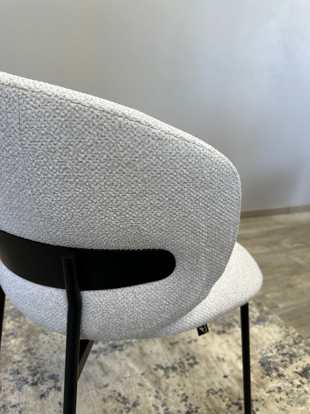 Комплект стульев 2шт KENNER 306SD черный/серебристый