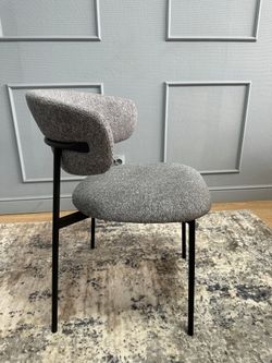 Комплект стульев 2шт KENNER 309SD черный/микробукле серый