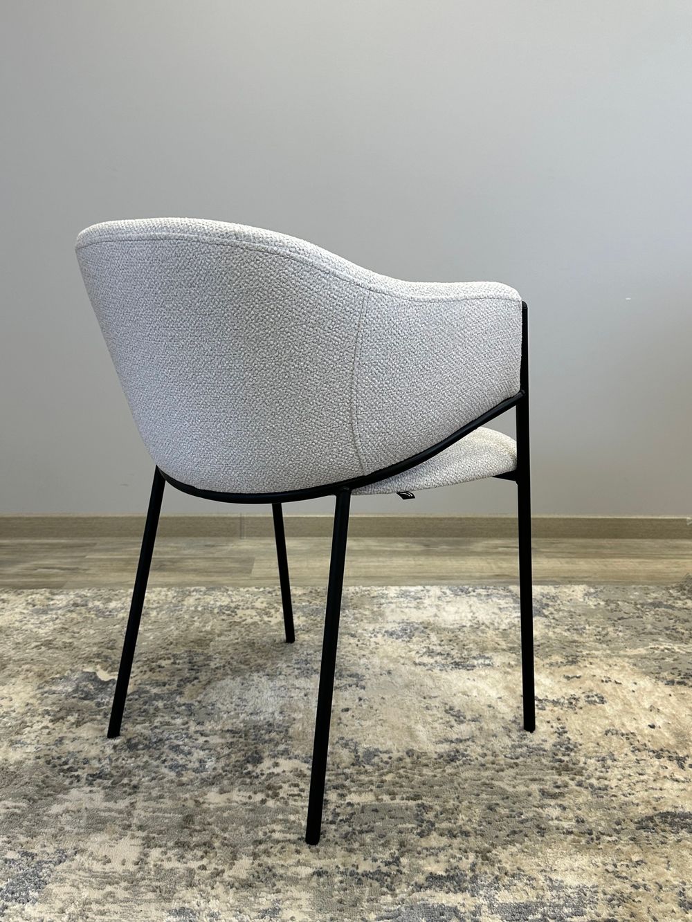 Комплект стульев 2шт KENNER 308SD черный/серебристый