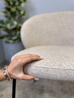 Стул KENNER 304SD черный/бежевый микробукле