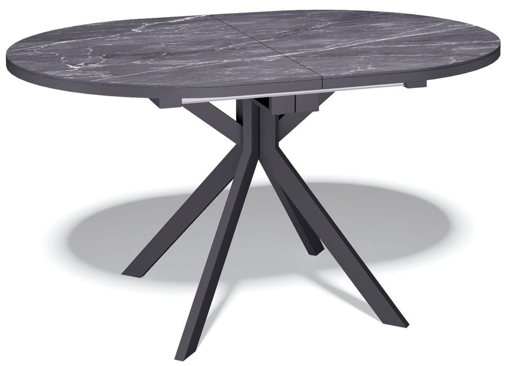 Стол Kenner DO1300, черный/керамика SHAKESPEARE BLACK арт.170106