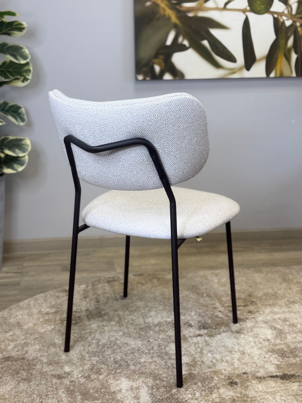 Стул KENNER 302SD черный/серебристый микробукле