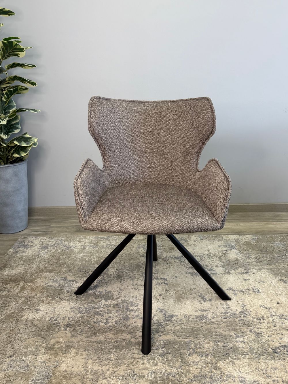 Стул KENNER 311SD черный/капучино