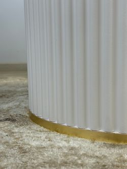 Стол KENNER LD1000 белый/керамика мрамор золотой глянец