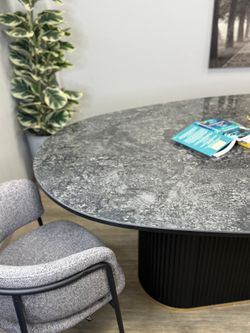 Стол Kenner LD2800, черный/керамика STARRY SKY BLACK