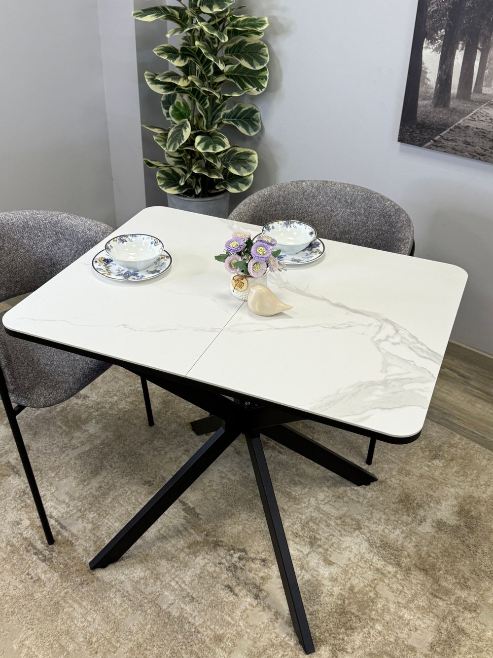 Стол Kenner BK900, черный/керамика NEW ARMANI GREY