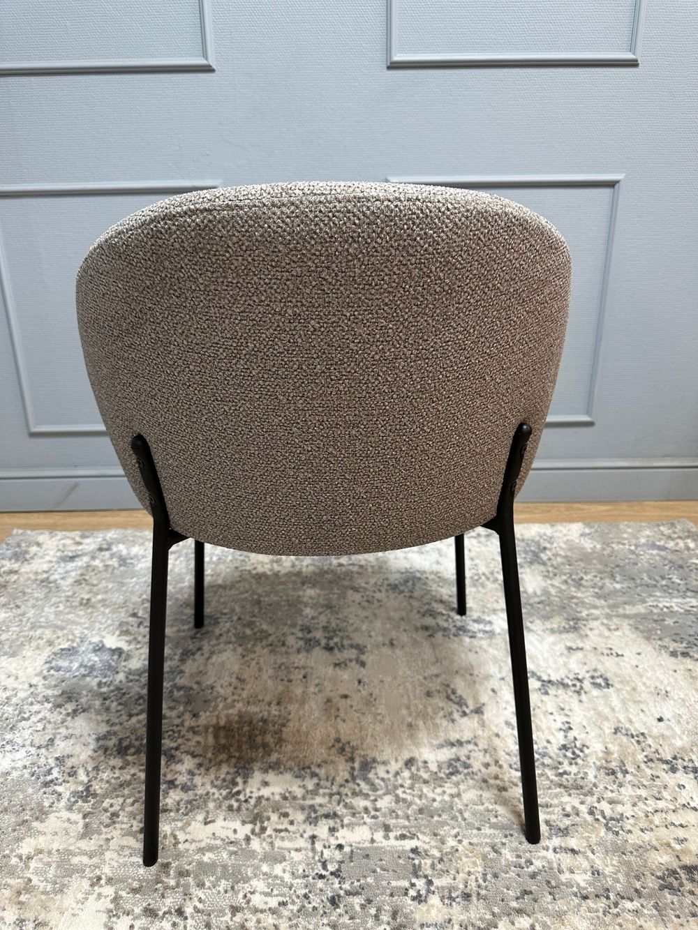 Комплект стульев 2шт KENNER 304SD черный/капучино микробукле