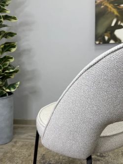 Стул KENNER 179SD черный/серебристый