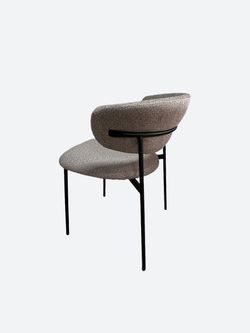 Стул KENNER 309SD черный/микробукле капучино