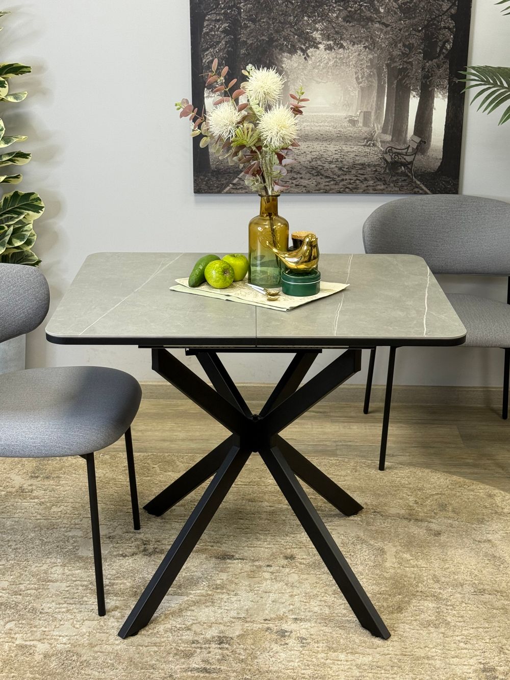 Стол Kenner BK900, черный/керамика NEW ARMANI GREY