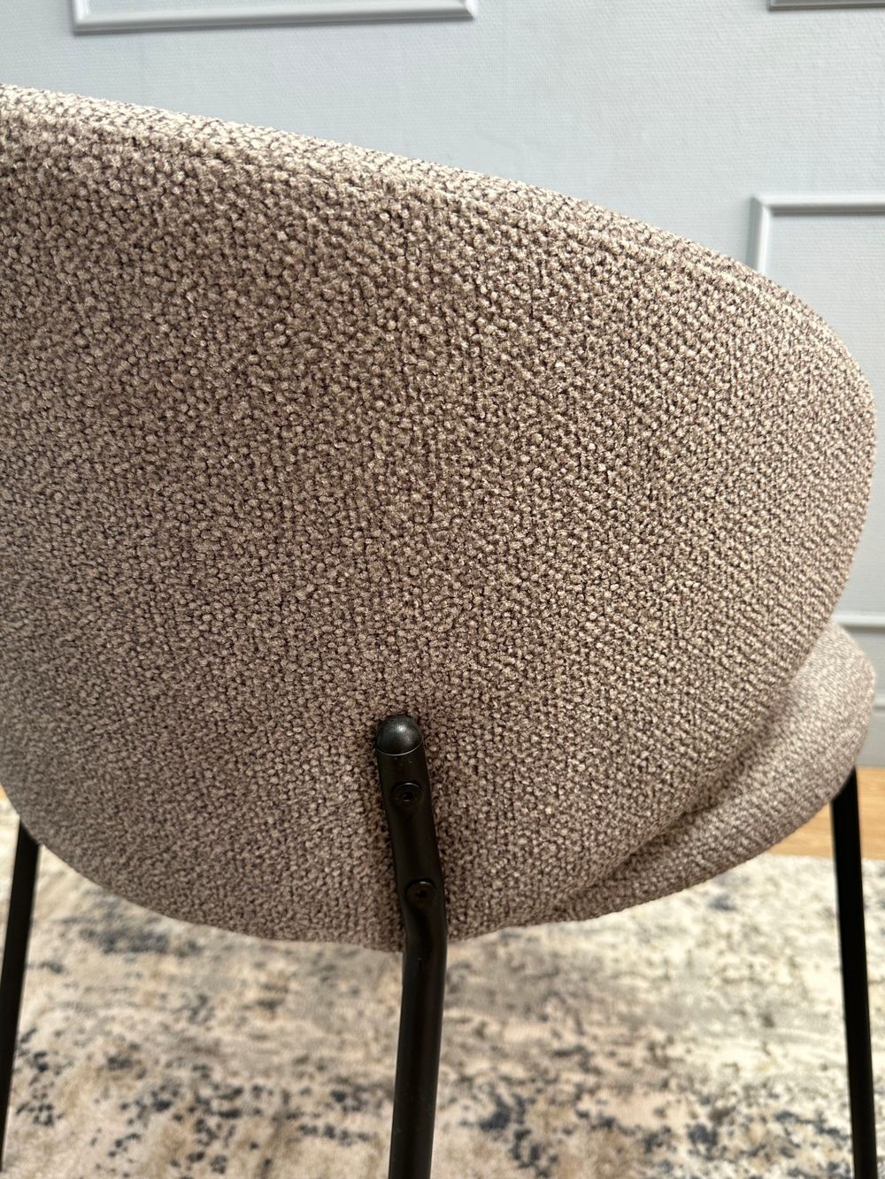 Комплект стульев 2шт KENNER 305SD черный/капучино микробукле