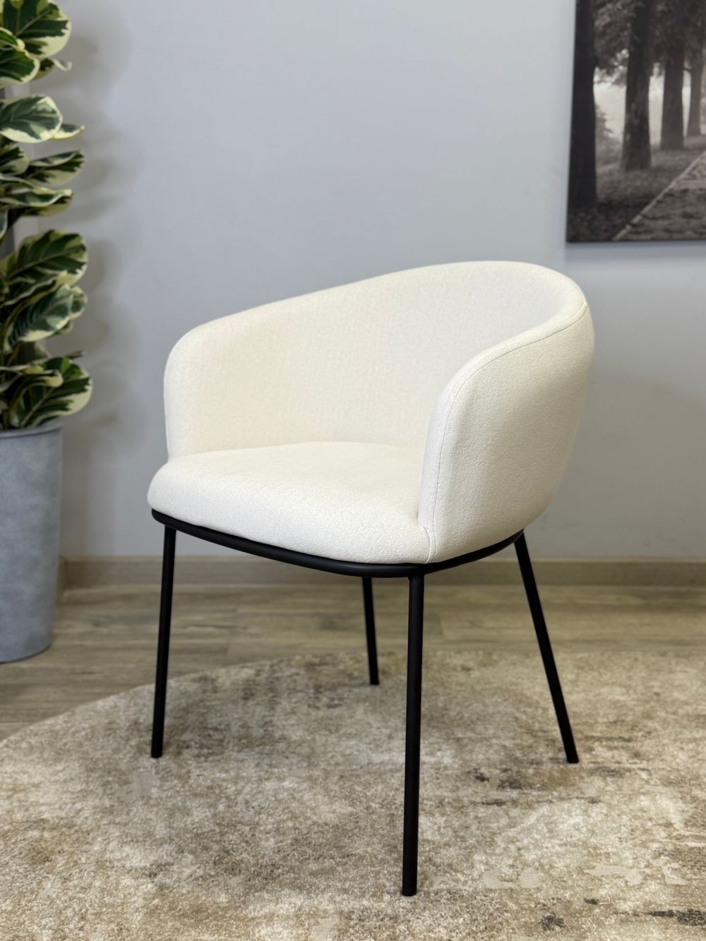 Стул KENNER 313SD черный/жемчуг