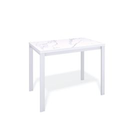 Стол KENNER LK1000 белый/керамика GLORIA WHITE