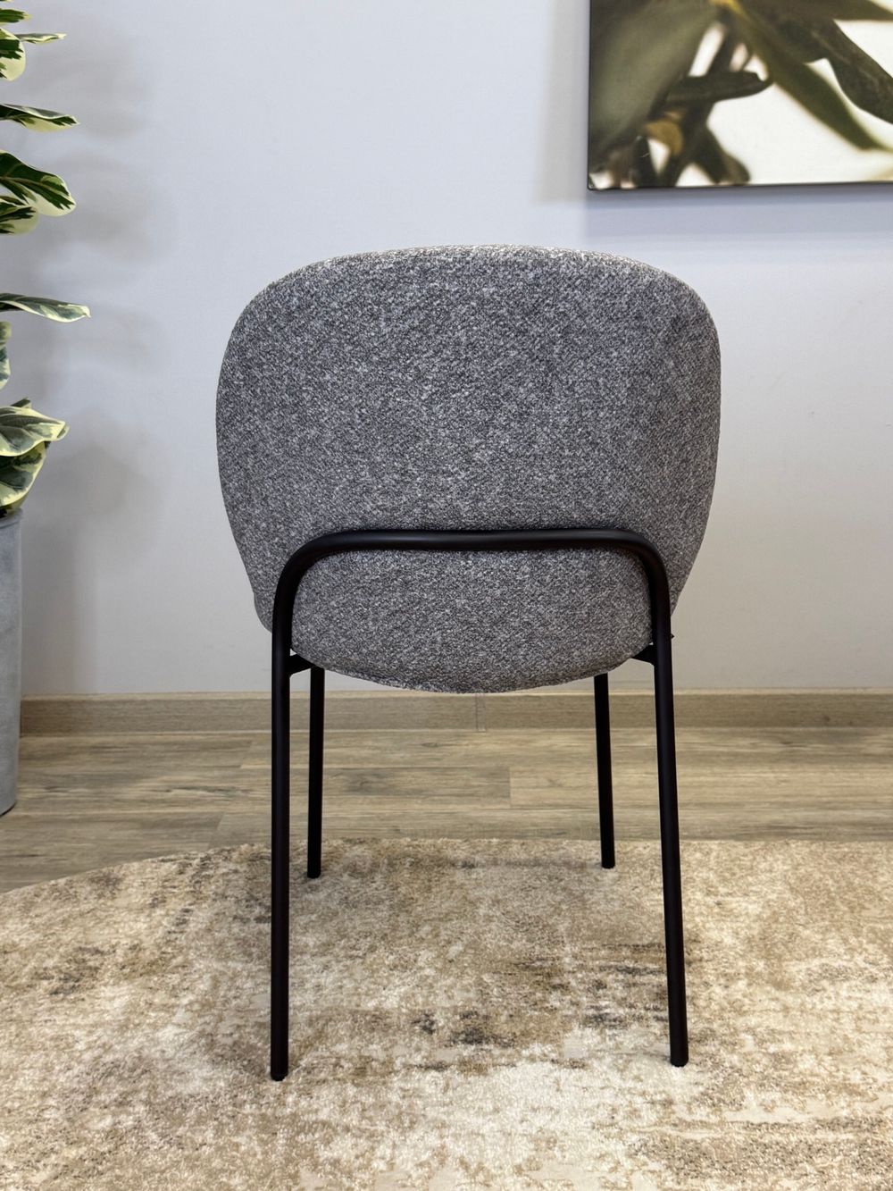 Стул KENNER 307SD черный/серый