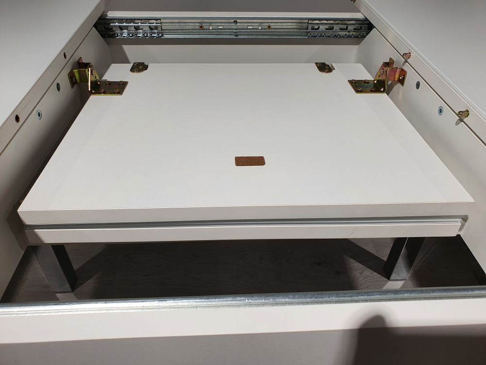 Стол KENNER 1100s белый/стекло белое сатин