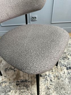 Комплект стульев 2шт KENNER 309SD черный/микробукле капучино