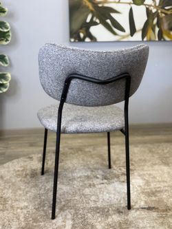 Стул KENNER 302SD черный/серый микробукле