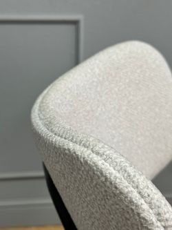 Комплект стульев 2шт KENNER 302SD черный/серебристый микробукле