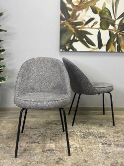 Стул KENNER 176SD черный/серый