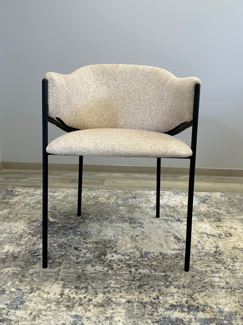 Комплект стульев 2шт KENNER 308SD черный/бежевый