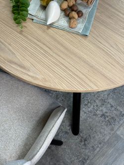 Стол KENNER DO1100 черный/дуб натуральный