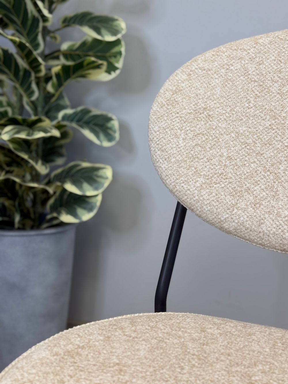 Стул KENNER 301SD черный/бежевый микробукле