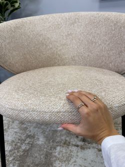 Стул KENNER 305SD черный/бежевый микробукле