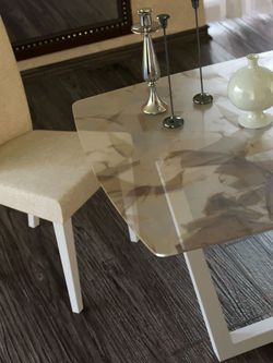 Стол KENNER X1400 венге/стекло триплекс листья