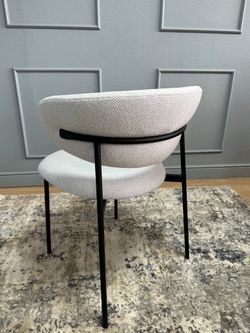 Комплект стульев 2шт KENNER 309SD черный/микробукле серебристый